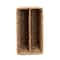 Household Essentials 17" Hyacinth Wide Side by Side Magazine Rack